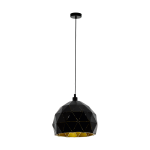 ROCCAFORTE  97845   lampa wisząca czarno-złota  EGLO