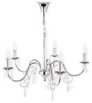 Lampa wisząca  "Velio" żyrandol 5 pł. O1955 CH Lemir