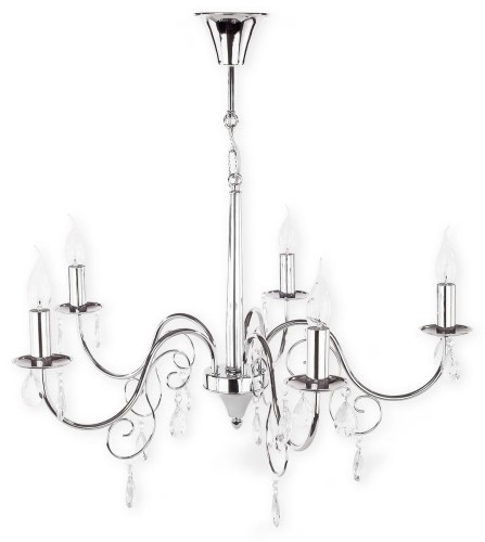 Lampa wisząca  "Velio" żyrandol 5 pł. O1955 CH Lemir