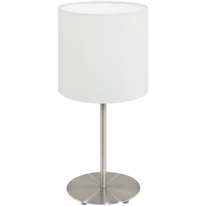 Pasteri 95725 lampa stołowa biała Eglo