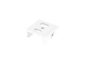 UCHWYT MONTAŻOWY DO SZYNY SKB 12-3 biały GLOBAL - NORDIC.