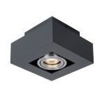 Casemiro  IT8002S1-BK/AL  oprawa sufitowa czarny/alu  Italux