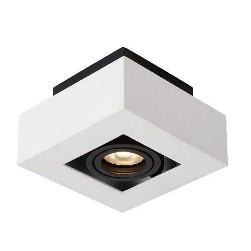 Casemiro IT8001S1-WH/BK oprawa sufitowa biały/czarny Italux