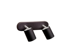 Lampa na 2 żar . EYE SPOT BLACK II  6020 NOWODVORSKI