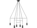 Imbria Black VI  9677  lampa wisząca czarna  NOWODVORSKI
