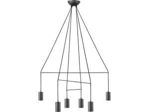Imbria Black VI  9677  lampa wisząca czarna  NOWODVORSKI