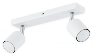 DENIS  O2622 P2 BIA  lampa sufitowa regulowana biała  LEMIR