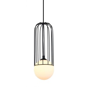Simon MDM-3938/1 BK  lampa wisząca czarna  Italux