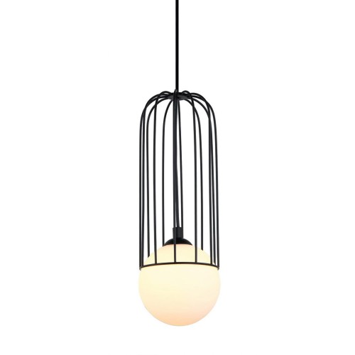 Simon MDM-3938/1 BK lampa wisząca czarna Italux