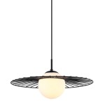 Sally  MDM-4003/1 BK  lampa wisząca czarna  Italux