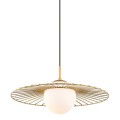 Sally  MDM-4003/1 GD  lampa wisząca złota  Italux