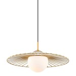 Sally  MDM-4003/1 GD  lampa wisząca złota  Italux