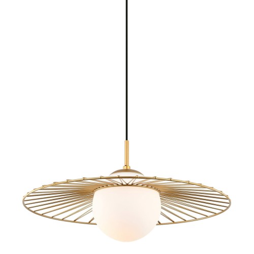 Sally MDM-4003/1 GD lampa wisząca złota Italux
