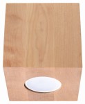 Quad  SL.0493  oprawa sufitowa drewniana  Sollux lighting