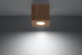 Quad  SL.0493  oprawa sufitowa drewniana  Sollux lighting