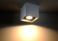 Quad 1  SL.0024  oprawa sufitowa szara  Sollux lighting