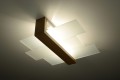 Feniks 2  SL.0076  lampa sufitowa naturalne drewno  Sollux lighting