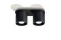 Orbis 2  SL.0054  oprawa sufitowa czarna  Sollux lighting