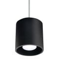 Orbis 1  SL.0051  lampa wisząca czarna  Sollux lighting
