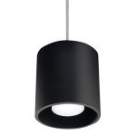 Orbis 1  SL.0051  lampa wisząca czarna  Sollux lighting