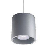 Orbis 1  SL.0052  lampa wisząca szara  Sollux lighting
