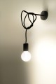Edison 1  SL.0373  kinkiet czarny  Sollux lighting