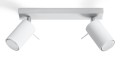 Ring 2  SL.0088  lampa sufitowa regulowana biała  Sollux lighting