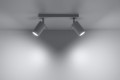Ring 2  SL.0088  lampa sufitowa regulowana biała  Sollux lighting