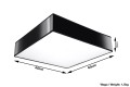 Horus 45  SL.0139  plafon czarny  Sollux lighting