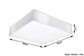 Horus 45  SL.0141  plafon biały  Sollux lighting
