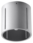 Inez  SL.0357  oprawa sufitowa szara  Sollux lighting