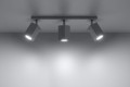 Merida 3  SL. 0097  oprawa sufitowa regulowana biała  Sollux lighting