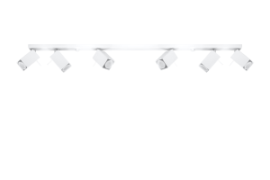 Merida 6L  SL.0464  oprawa sufitowa regulowana biała  Sollux lighting