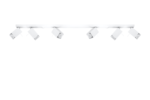 Merida 6L SL.0464 oprawa sufitowa regulowana biała Sollux lighting