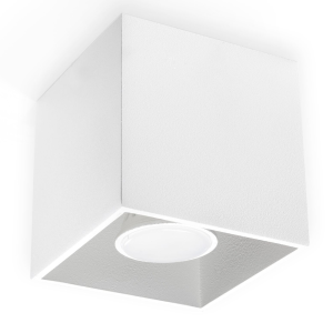 Quad 1  SL.0027  oprawa sufitowa biała  Sollux lighting