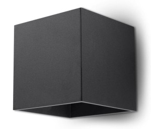 Quad 1  SL.0057  kinkiet czarny  Sollux lighting