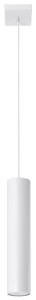 Lagos 1  SL.0323  lampa wisząca biała  Sollux lighting