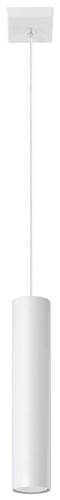 Lagos 1 SL.0323 lampa wisząca biała Sollux lighting