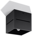 Lobo  SL.0207  oprawa sufitowa czarna  Sollux lighting