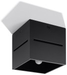Lobo  SL.0207  oprawa sufitowa czarna  Sollux lighting