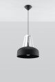 Casco  SL. 0389  lampa wiszaca czarna/biała  Sollux lighting