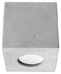 Quad beton  SL.0489  oprawa sufitowa beton  Sollux lighting
