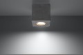 Quad beton  SL.0489  oprawa sufitowa beton  Sollux lighting
