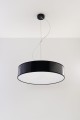 Arena 45  SL.0118  lampa wisząca czarna  Sollux lighting