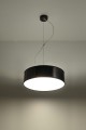 Arena 35  SL. 0115  lampa wisząca czarna  Sollux lighting
