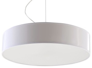 Arena 45  SL.0120  lampa wisząca biała  Sollux lighting