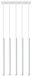 Pastelo 5  SL.0468  lampa wisząca biała  Sollux lighting