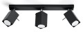 Merida 3  SL.0101  oprawa sufitowa regulowana czarna  Sollux lighting