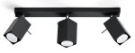 Merida 3  SL.0101  oprawa sufitowa regulowana czarna  Sollux lighting