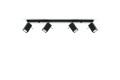 Merida 4L  SL.0459  oprawa sufitowa regulowana czarna  Sollux lighting